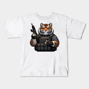 Tactical Tiger Kids T-Shirt